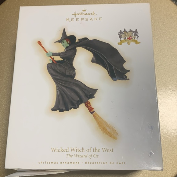 2009 HALLMARK 70th Anniversary Wizard of Oz /Wicked Witch of the West Ornament - Picture 10 of 14